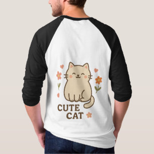 Feline in Bloom T-Shirt
