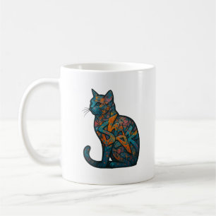 Feline Inferno Coffee Mug