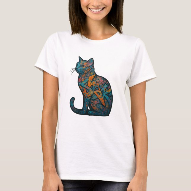 Feline Inferno   T-Shirt (Front)