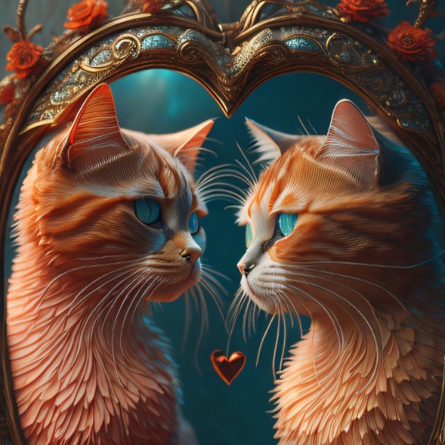 Feline lovers. Cats in love cutting Tissue Paper (Creator Uploaded)