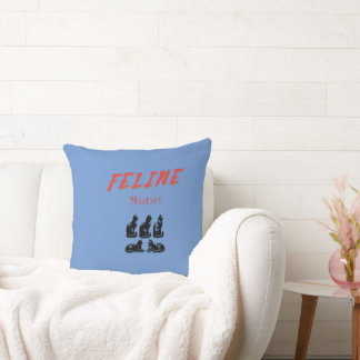 "Feline Majestic"..  Cushion