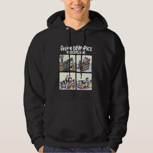 Feline Olympics Discipline Speed Shredding Gymnast Hoodie