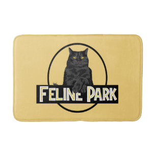 Feline Park Bath Mat