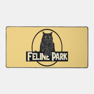 Feline Park Desk Mat