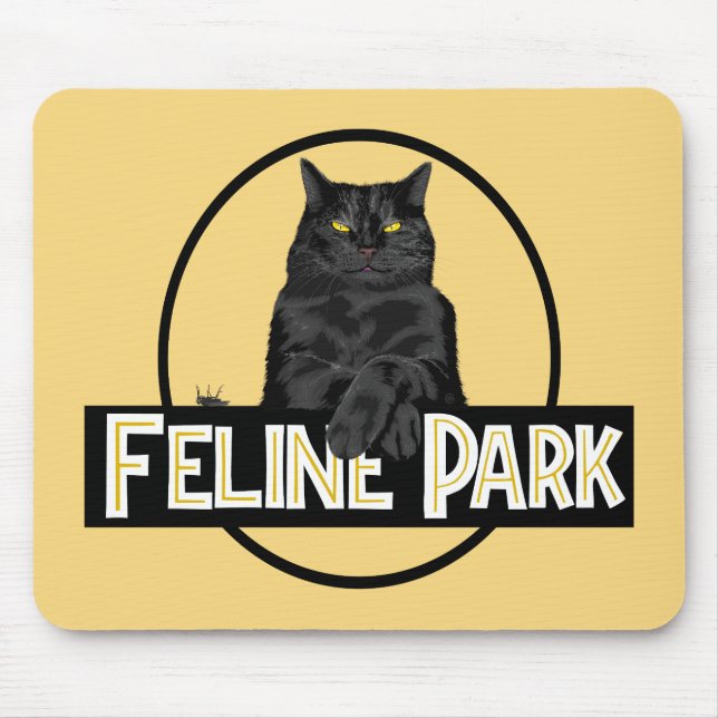 Feline Park Mouse Mat (Front)