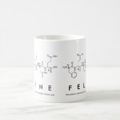 Feline peptide name mug (Center)
