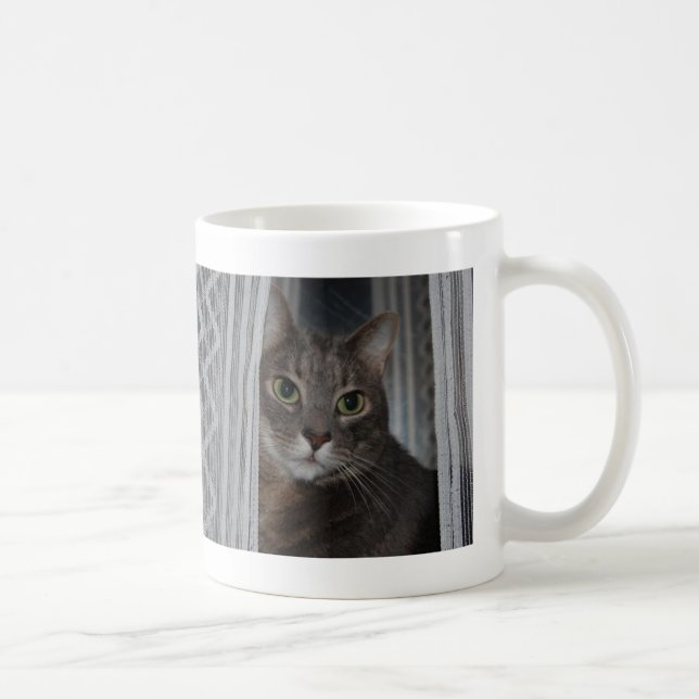 Feline Pretty Kitty Cutest Cat Ever Photo Mug (Right)