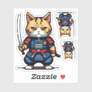 Feline Samurai Warrior