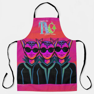 Feline trio apron