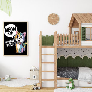 Feline Vocal Preference Poster