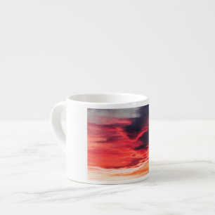 feline wave espresso cup