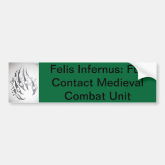 Felis Infernus Dagorhir Bumper Sticker