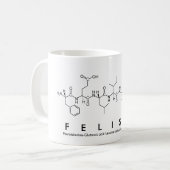 Felisha peptide name mug (Front Left)