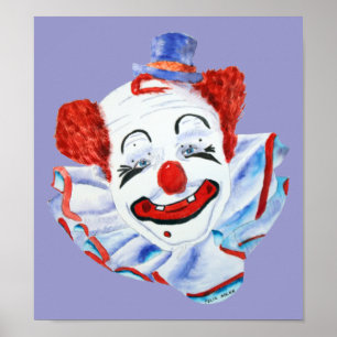 Felix Adler Clown Print