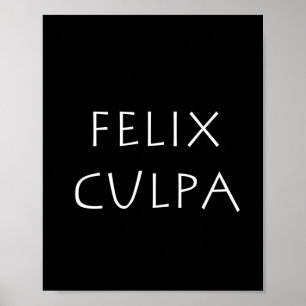 Felix culpa poster