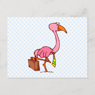 Felix Flamingo Postcard