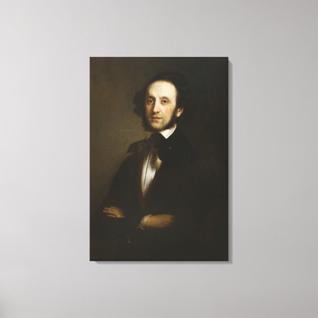 Felix Mendelssohn Canvas Print (Front)