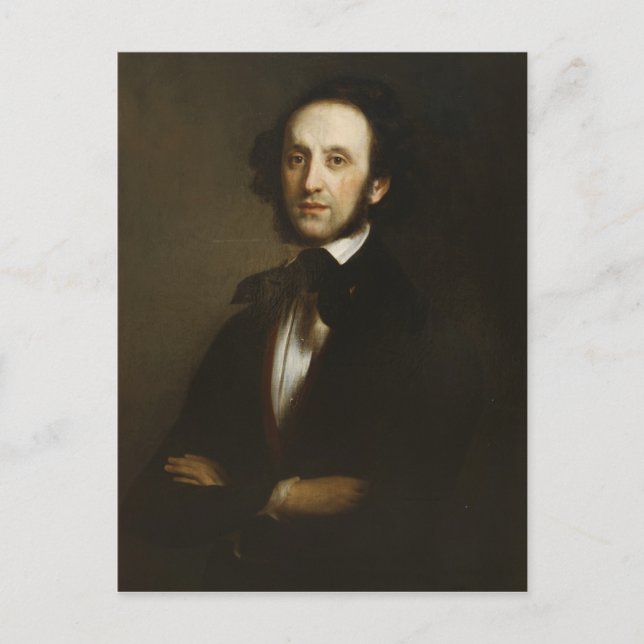 Felix Mendelssohn Postcard (Front)
