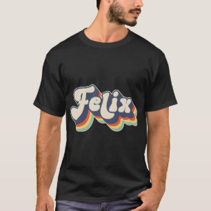Felix Name Personalised Surname First Name Felix T T-Shirt