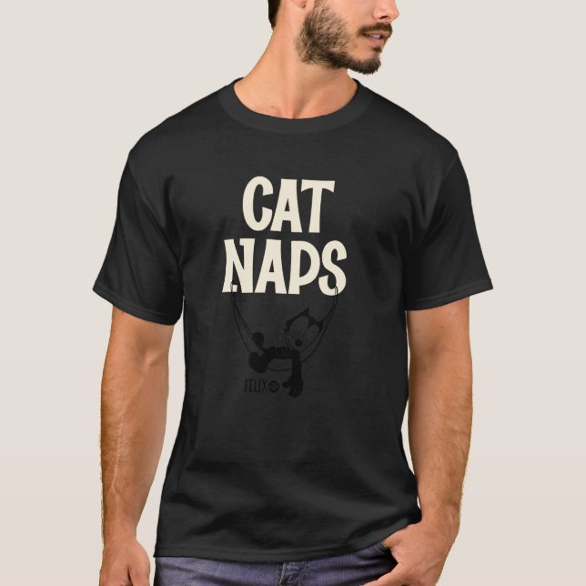 Felix The Cat Naps T-Shirt (Front)
