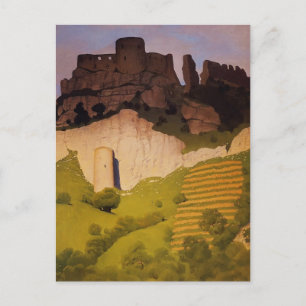 Felix Vallotton - Chateau Gaillard at Andelys Postcard