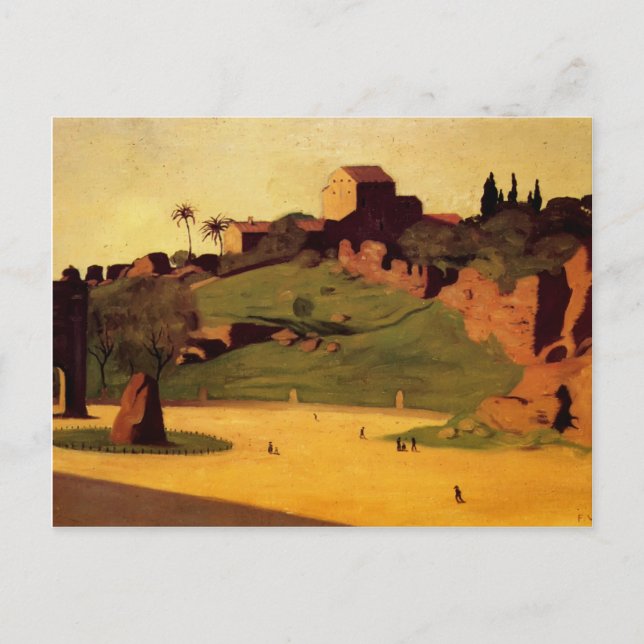 Felix Vallotton - Forum Roman Postcard (Front)