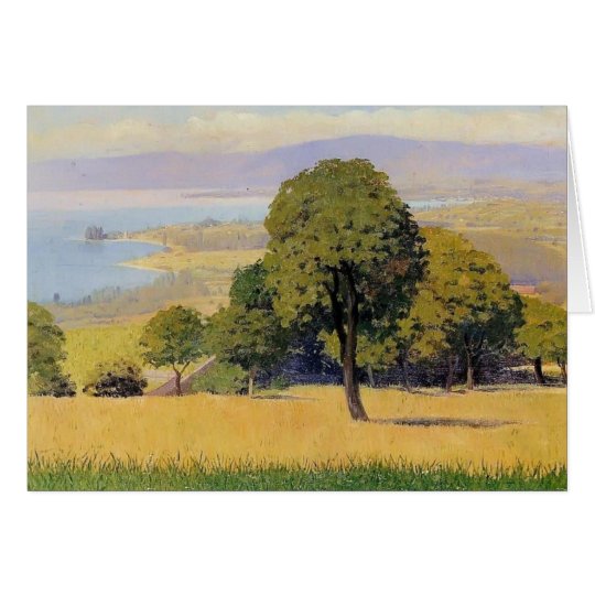 Felix Vallotton - Outskirts of Lausanne Card
