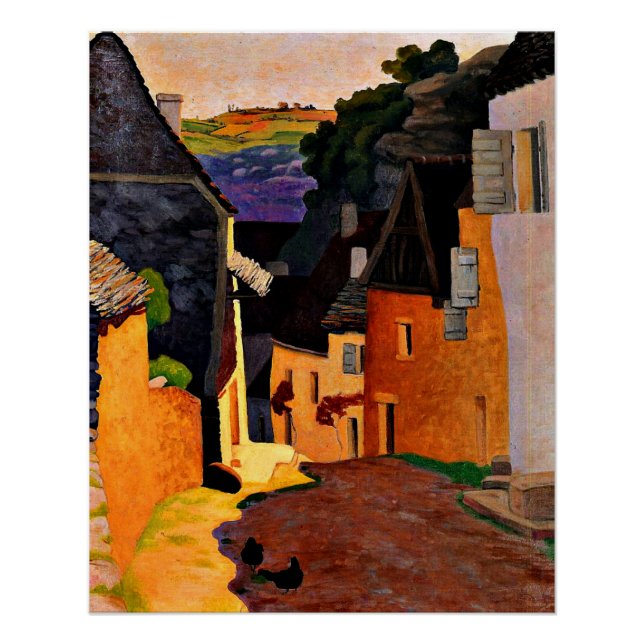 Felix Vallotton - Rocamadour Landscape Poster (Front)