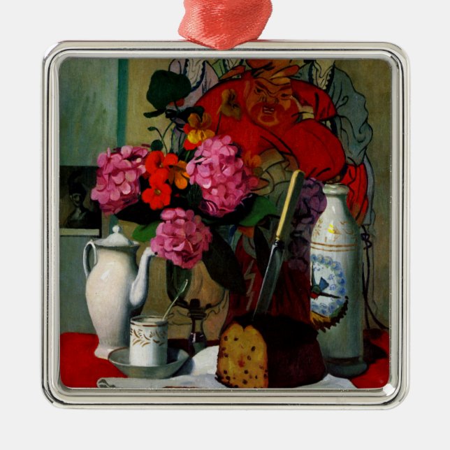 Felix Vallotton - Still Life in Chinese Painting Metal Tree Decoration (Front)