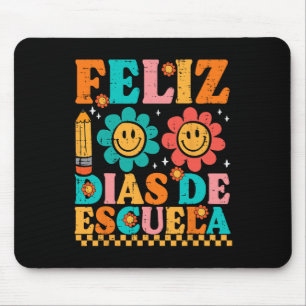 Feliz 100 Diaz De Escuela 100th Day School Spanish Mouse Mat
