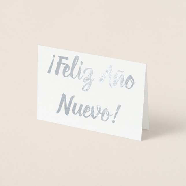 ¡Feliz Año Nuevo! Foil Card (Front)
