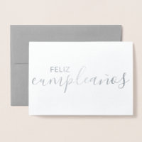 Feliz Cumpleaños Elegant Spanish Happy Birthday