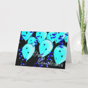 **FELIZ CUMPLEANOS**-HAPPY BIRTHDAY SPANISH CARD