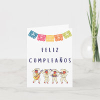 Feliz cumpleaños Spanish birthday