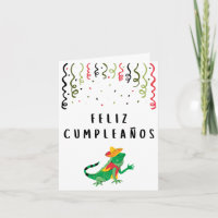 Feliz cumpleaños Spanish birthday