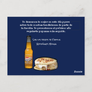 Feliz Cumpleaños to el Comelón de Pupusas Postcard