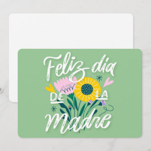 Feliz Dia De La Madre  Holiday Card