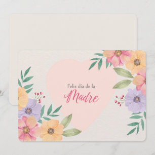 Feliz Dia De La Madre  Holiday Card