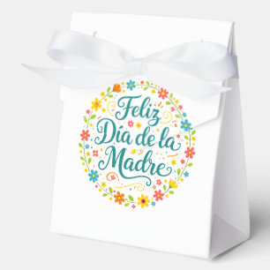 Feliz Dia De La Madre Mother's Day Calligraphy    Favour Box