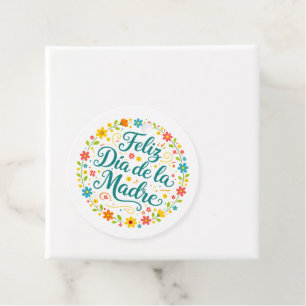 Feliz Dia De La Madre Mother's Day Calligraphy Favour Tags