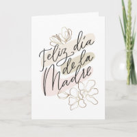 Feliz Día de la Madre Mother's day Español Card