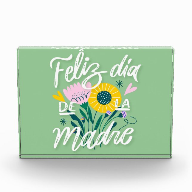 Feliz Dia De La Madre Photo Block (Front)