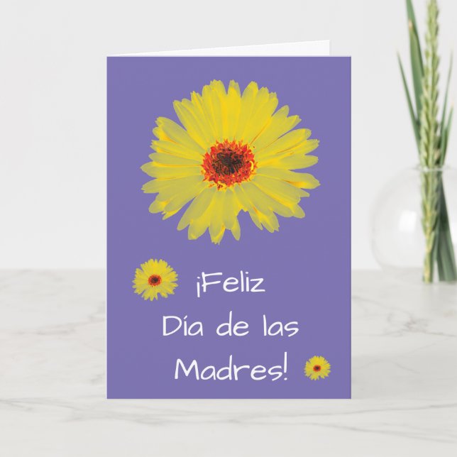 ¡Feliz Día de la Madre! Tarjeta Card (Front)