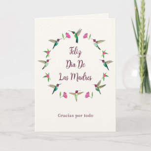 Feliz Dia De Las Madres Card