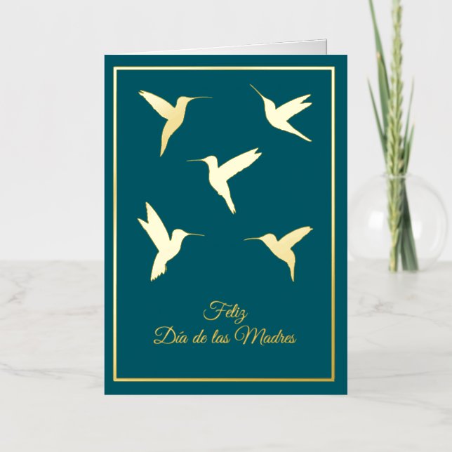Feliz Dia De Las Madres Card (Front)