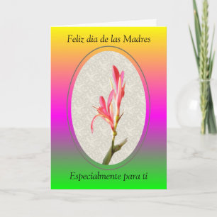 Feliz dia de las Madres, Especialmente... Card