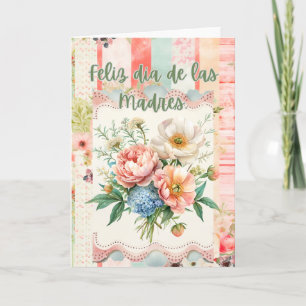 Feliz Dia De Las Madres Holiday Card