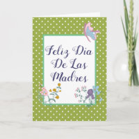Feliz Día De Las Madres Mother's Day Card Spanish