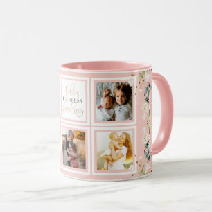 Feliz Dia De Las Madres Mother's Day Peach Floral Mug