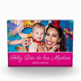 Feliz Dia de las Madres Photo Block